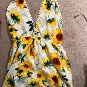 Sunflower romper!